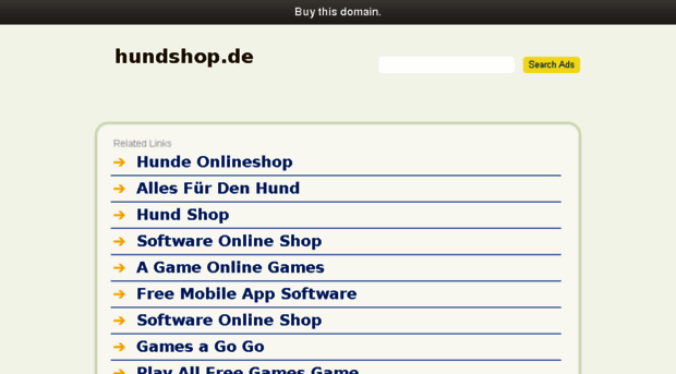 hundshop.de