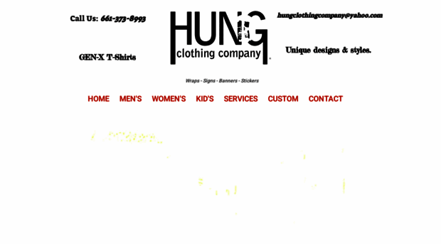 hungclothingcompany.com