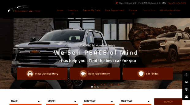 hunsbroautos.com