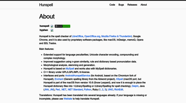 hunspell.github.io