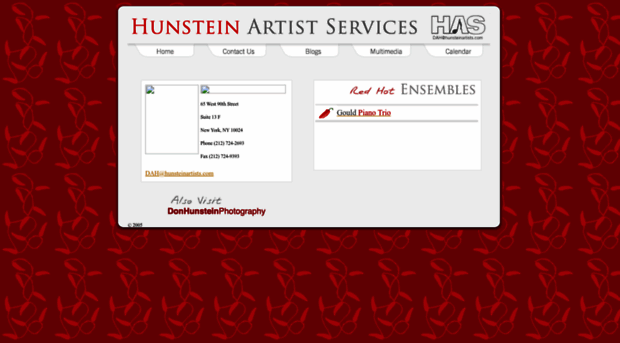 hunsteinartists.com