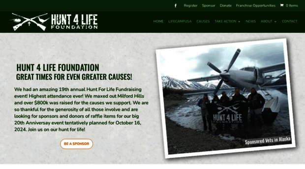 hunt4lifefoundation.org