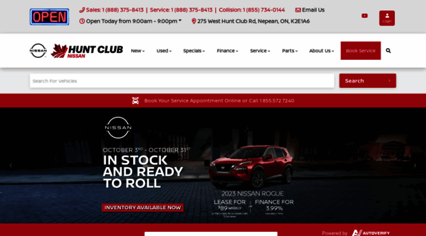 huntclubnissan.com