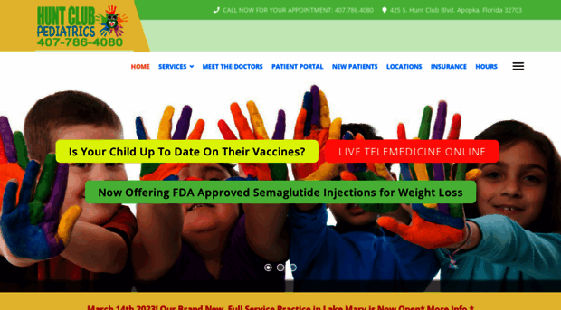 huntclubpediatrics.com