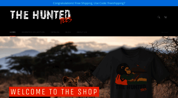 huntedtees.com