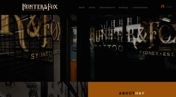 hunterandfoxtattoo.com