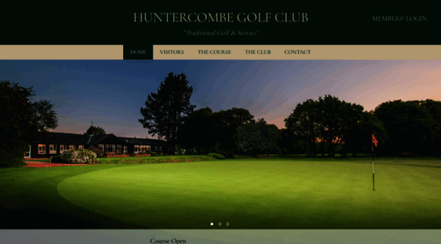 huntercombegolfclub.co.uk