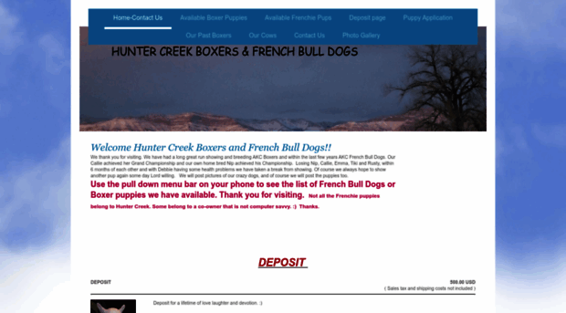 huntercreekboxers.com