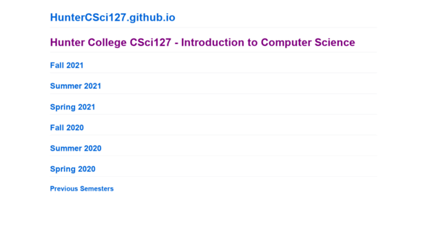 huntercsci127.github.io