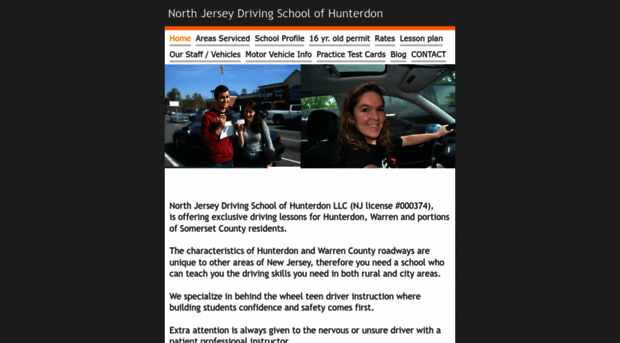 hunterdondrivingschool.com