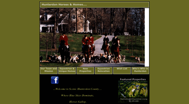 hunterdonhorsesandhomes.com