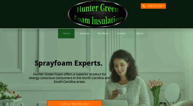 huntergreenfoam.com