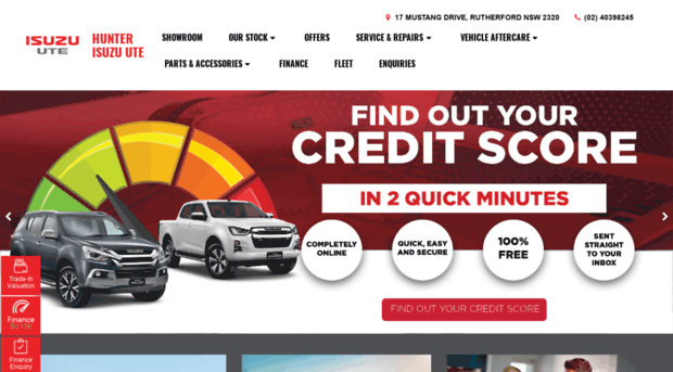 hunterisuzuute.com.au