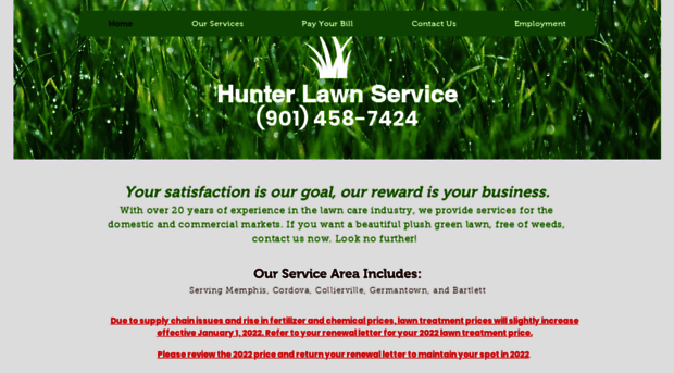 hunterlawnservice.com