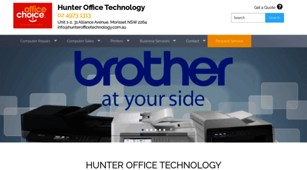 hunterofficetechnology.com.au