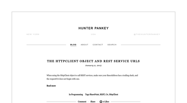 hunterpankey.com