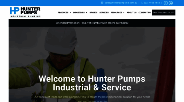 hunterpumps.com