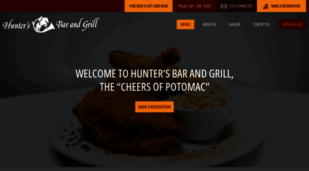 huntersbarandgrill.com