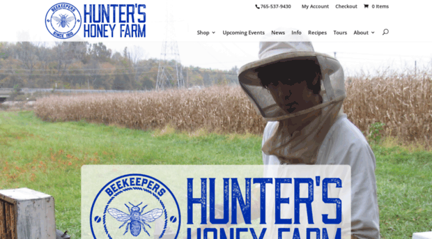 huntershoneyfarm.com