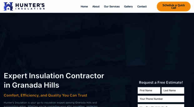 huntersinsulation.com