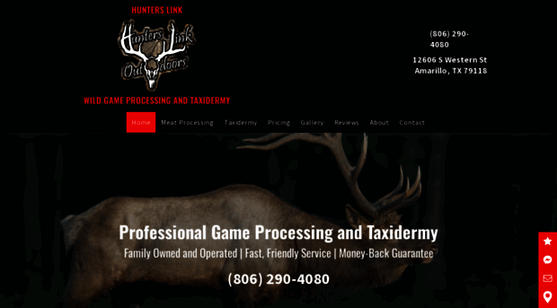 hunterslinkoutdoors.com