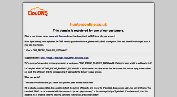 huntersonline.co.uk