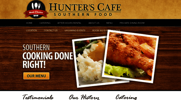 huntersoulfoodcafe.com