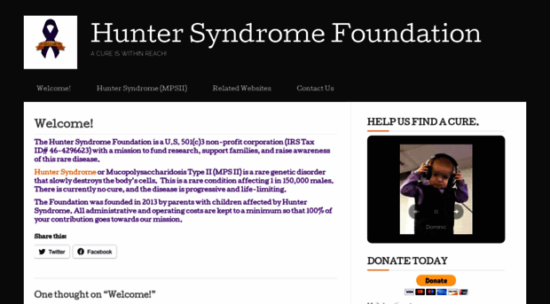 huntersyndromefoundation.org