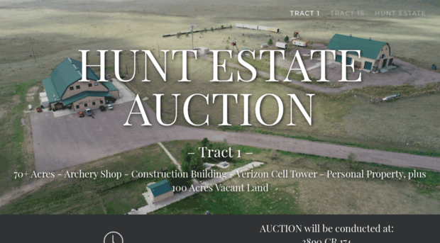 huntestateauction.com