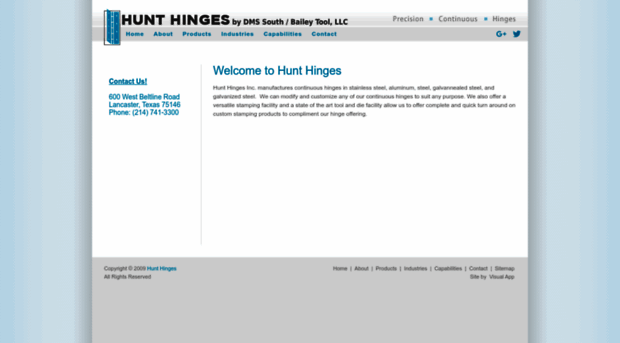 hunthinges.com