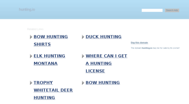 hunting.io