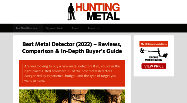 huntingformetal.com