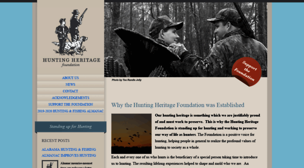 huntingheritagefoundation.com