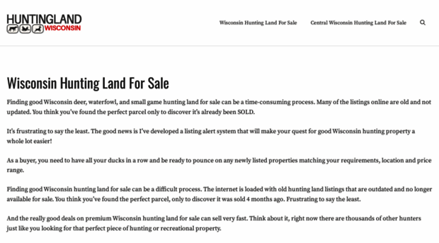 huntinglandwisconsin.com