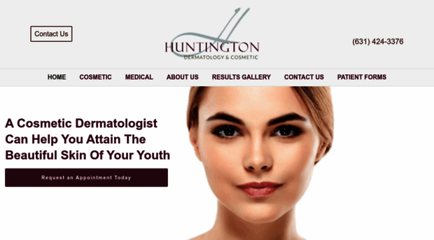 huntingtondermatology.com