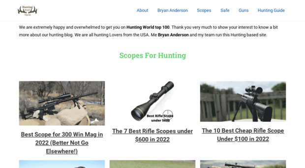 huntingworldtop100.com