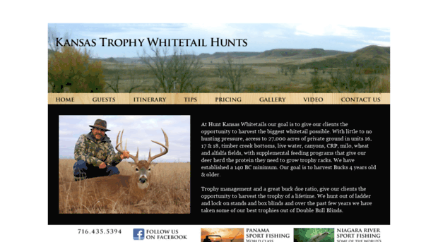 huntkansaswhitetails.com