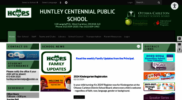 huntleycentennialps.ocdsb.ca