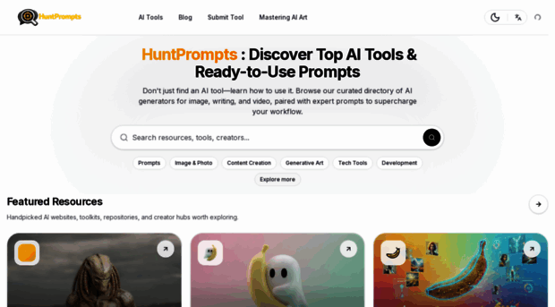 huntprompts.com