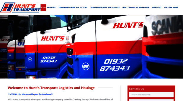 huntstransport.co.uk