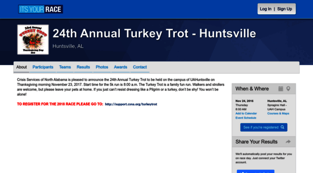 huntsvilleturkeytrot.itsyourrace.com