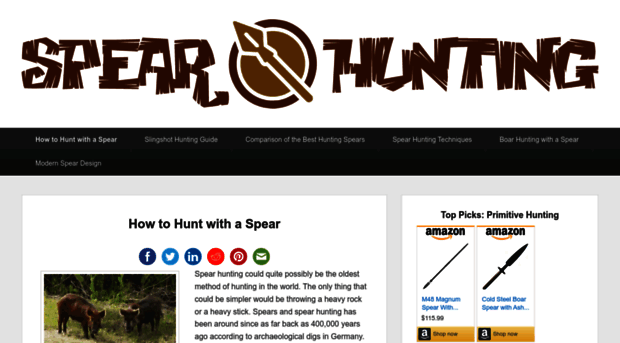 huntwithaspear.com