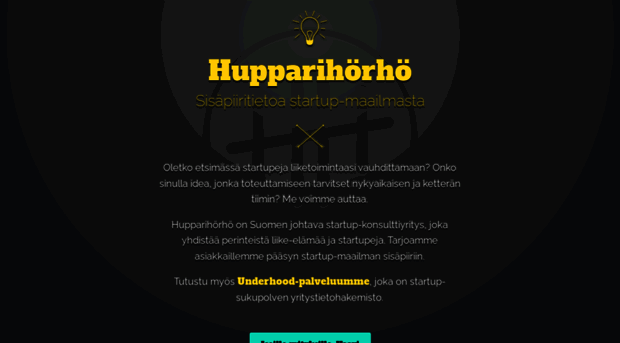 hupparihorho.fi