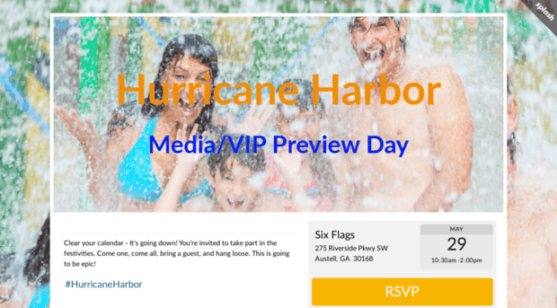 hurricaneharbor.splashthat.com