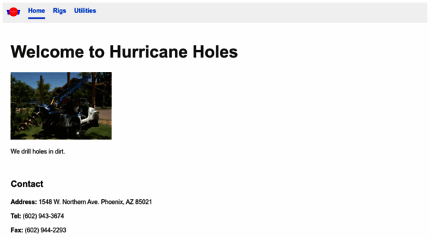 hurricaneholes.com