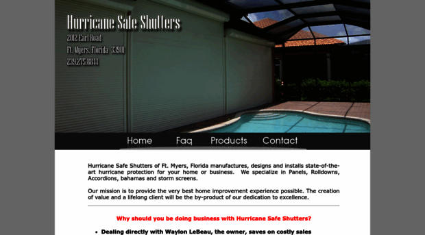 hurricanesafeshutters.com