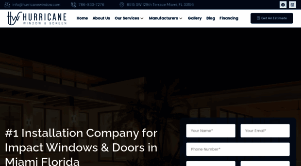 hurricanewindow.com