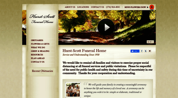 hurstscottfuneralhomes.com