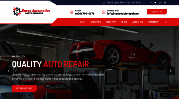 huscoautorepair.net