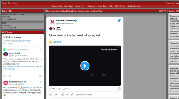 huskerpowerhour.com